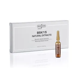 Мезококтейль омолоджуючий з лімфодренажним ефектом Bioskin NATURAL EXTRACTS BSK15, 5 мл.