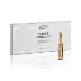 Vitamin C 20% BSK24 Bioskin 5 мл для відбілювання, пігментації, куперозу шкіри