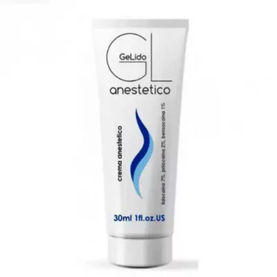 GeLido Anestetico 10% 30 г – Топічний крем-анестетик для косметичних процедур