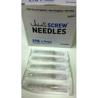 Screw Needles (гвинтова голка) 27G х 7mm