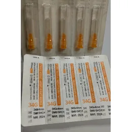 Голка 34Gх4mm ін'єкційна стерильна VivaroMeso