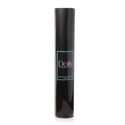 Простирадло одноразове Doily Extra Safe 0.8х100 м чорного кольору – спанбонд високої щільності
