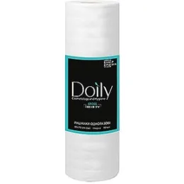 Рушники в рулоні Doily® CROSS INFINITY 40х70 см (80 шт/рул) зі спанлейсу 45 г/м2 Текстура гладка