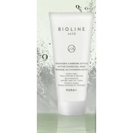 Детокс маска Pura+ з активованим вугіллям 200 мл Active Charcoal Mask BIOLINE JATO