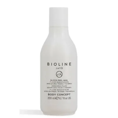 Пілінг для тіла з AHA кислотами Glyco Peel AHA Renewing Fluid 200 мл – Bioline Jato Body Concept