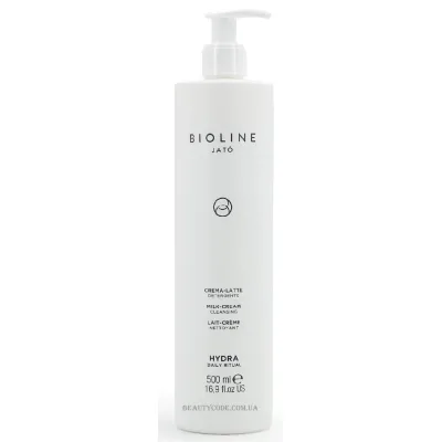 Зволожувальне молочко Hydra Milk-Cream Cleansing DAILY RITUAL Bioline Jatо 500 мл