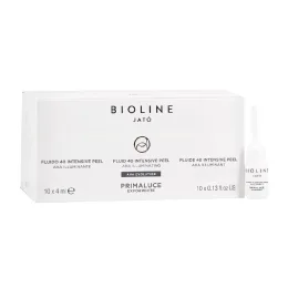 Тестовий набір пілінгу Bioline Jato Primaluce Exfo White Fluid 40 Intensive Peel AHA Illuminating