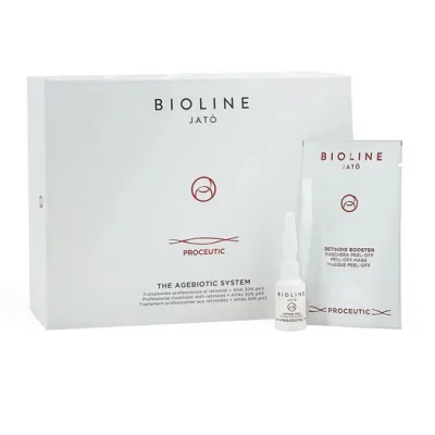 Proceutic The Agebiotic Retinoid Skin Regeneration Peel Kit – Пептидний пілінг + Ретиноєвий бустер BIOLINE JATO PROF