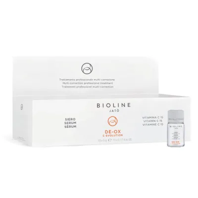 Сироватка з вітаміном C 15% BIOLINE JATO De-Ox C-Evolution 10х5 г – потужний антиоксидантний догляд