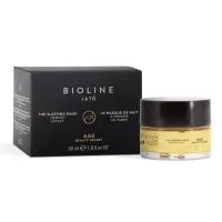 Нічна пептидна золота маска з ефектом пам’яті The Sleeping Mask Memory Effect AGE Beauty Secret Bioline Jato 50 мл