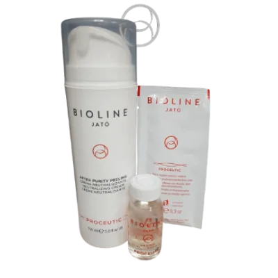 Proceutic Herbal Peeling BIOLINE JATO – ензимний пілінг для жирної та чутливої шкіри з AHA BHA кислотами