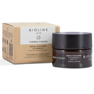 Вітамінна крем-маска для ліфтингу шкіри Therra Fusion Cream-Mask Vitamining Plumping Effect 50 мл BIOLINE JATO