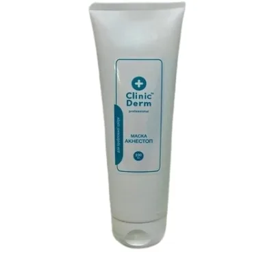 Clinic Derm® Маска АКНЕСТОП 230 мл — антисептична маска з іхтіолом для проблемної шкіри