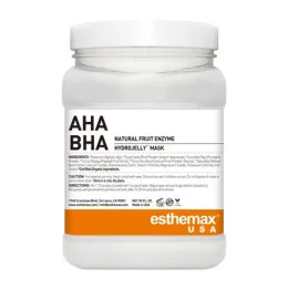 Гідрожелева альгінатна маска з AHA/BHA ферментами гарбуза та папайї Esthemax 887ml – відлущування та оновлення шкіри