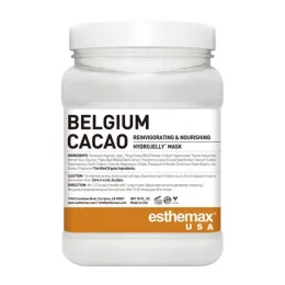 Гідрожелева альгінатна маска BELGIUM CACAO Esthemax 887ml – живлення, зволоження, сяйво шкіри