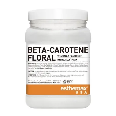 Гідрожеле альгінатна маска з квітковим бета-каротином BETA-CAROTENE FLORAL 887ml Esthemax
