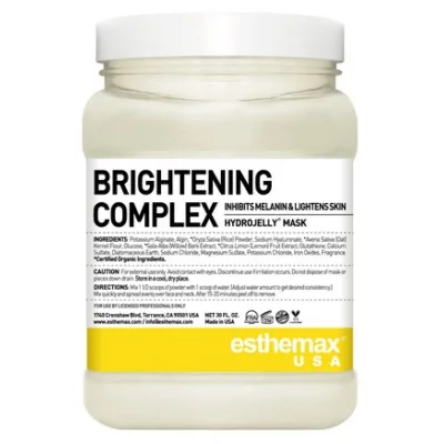 Гідрожеле альгінатна освітлююча маска BRIGHTENING COMPLEX MASK 887ml Esthemax