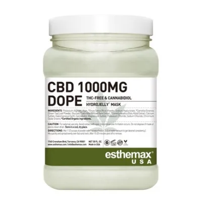 Гідрожеле альгінатна маска Esthemax Dope Hydrojelly Mask CBD 1000mg 887ml