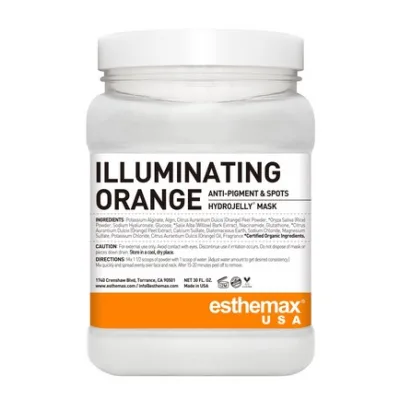 Гідрожеле-маска ілюмінайзер Освітлюючий апельсин ILLUMINATING ORANGE 887ml Esthemax