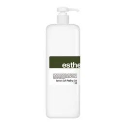 Гель-пілінг для обличчя з лимоном Lemon Soft Peeling Gel 1000 мл Esthemax – м’яке очищення та освітлення шкіри