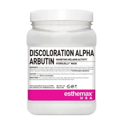 Гідрожеле альгінатна маска з альфа-арбутином Discoloration Alpha-Arbutin 887 мл Esthemax
