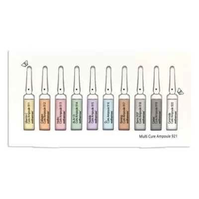 CURE AMPOULE Multi Esthemax - Ампульні концентрати для живлення, регенерації та омолодження шкіри