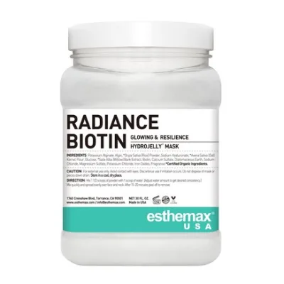 Гідрожеле альгінатна маска з Біотином Esthemax Replenishing Biotin Hydrojelly Mask 887ml