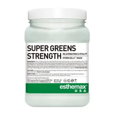 Гідрожеле альгінатна маска Super Greens Strength Hydrojelly Mask 887 мл Esthemax