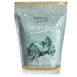 Гарячий плівковий віск Italwax Snowy Day 500 г — синтетичний арома віск у гранулах
