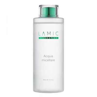 Міцелярна вода Acqua Micellare 400 мл з гіалуроновою кислотою – Lamic Cosmetici