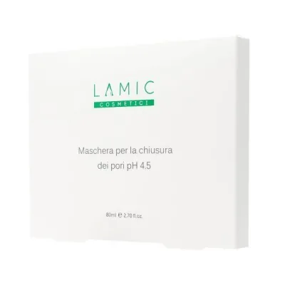 Маска для закриття пор Lamic Cosmetici pH 4.5 (4×20 мл)