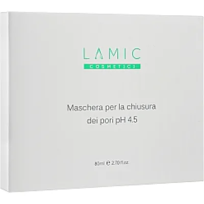 Маска для закриття пір Lamic Cosmetici Maschera per la chiusura dei pori pH 4.5, 20 мл