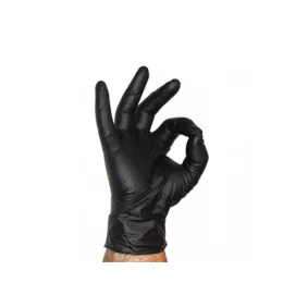 Рукавички Medicom нітрилові н/о SafeTouch® Advanced Black розмір M (3,5г) 100 шт