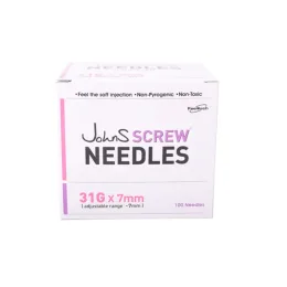 Голка JOHN'S Screw Needles (гвинтова) 31Gх7mm