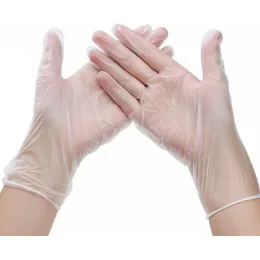Рукавички одноразові вінілові Medicom SafeTouch® S прозорі, без пудри, 100 шт