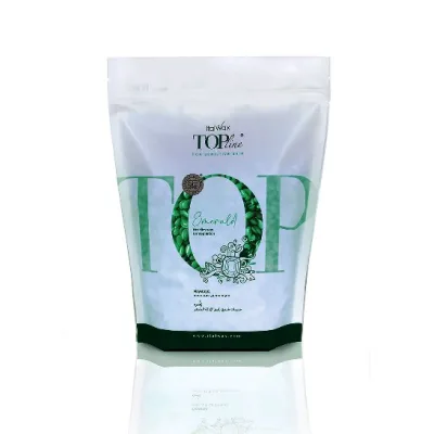 Плівковий віск ItalWax TOP Line Смарагд 750 г для депіляції делікатних зон